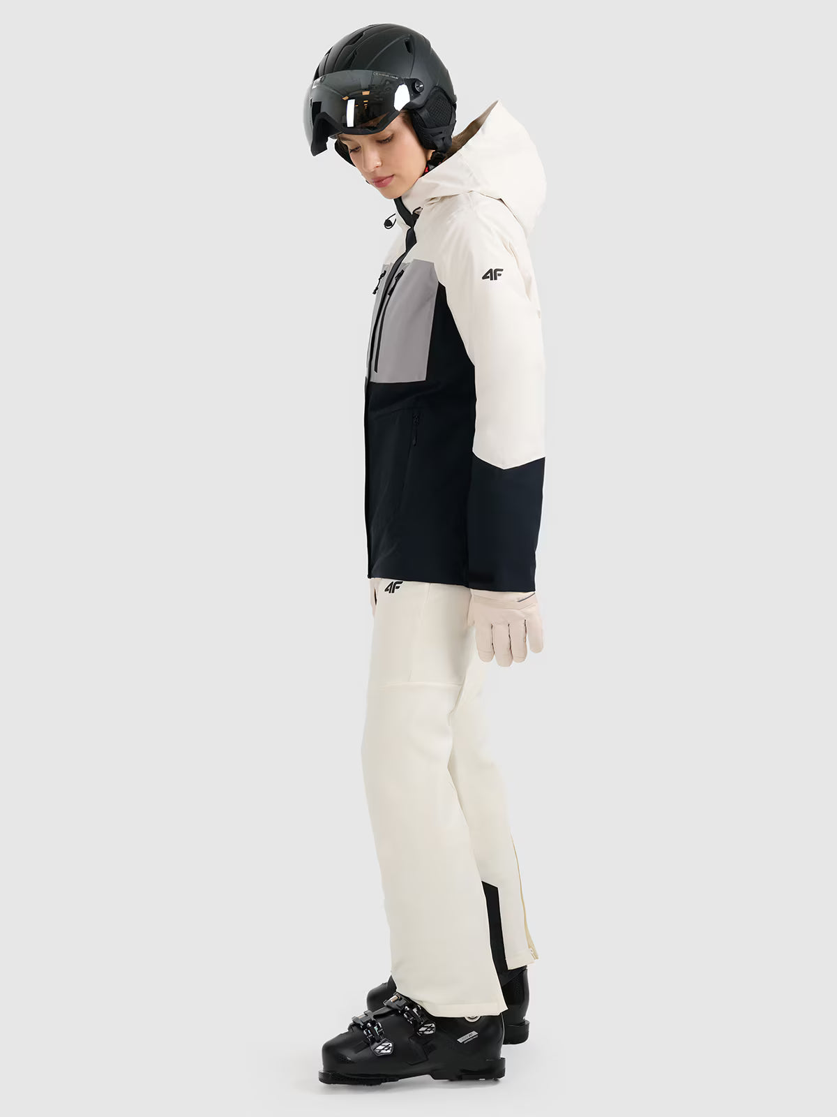 Spodnie narciarskie softshell membrana 10000 damskie