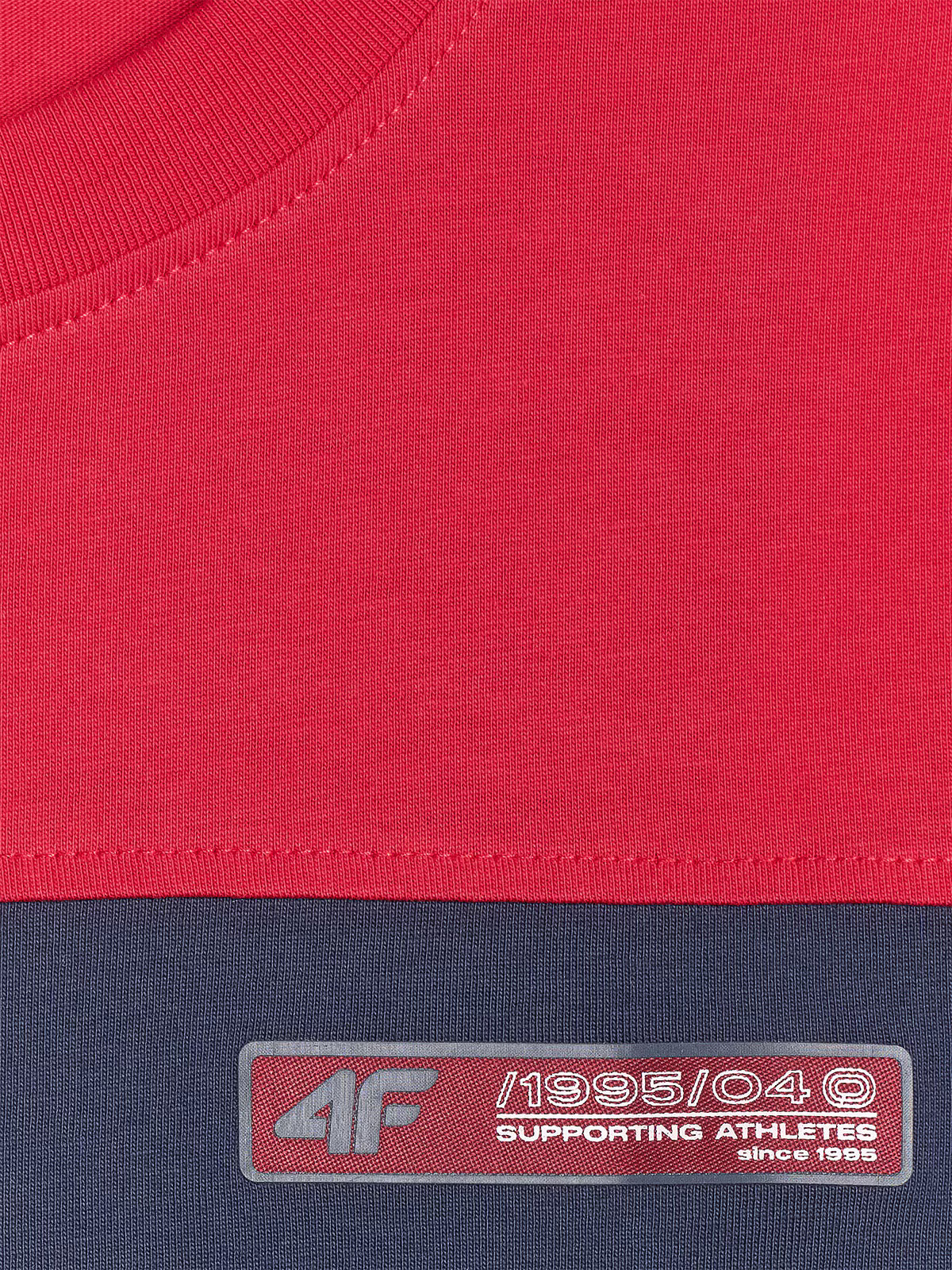 T-shirt regular z nadrukiem męski