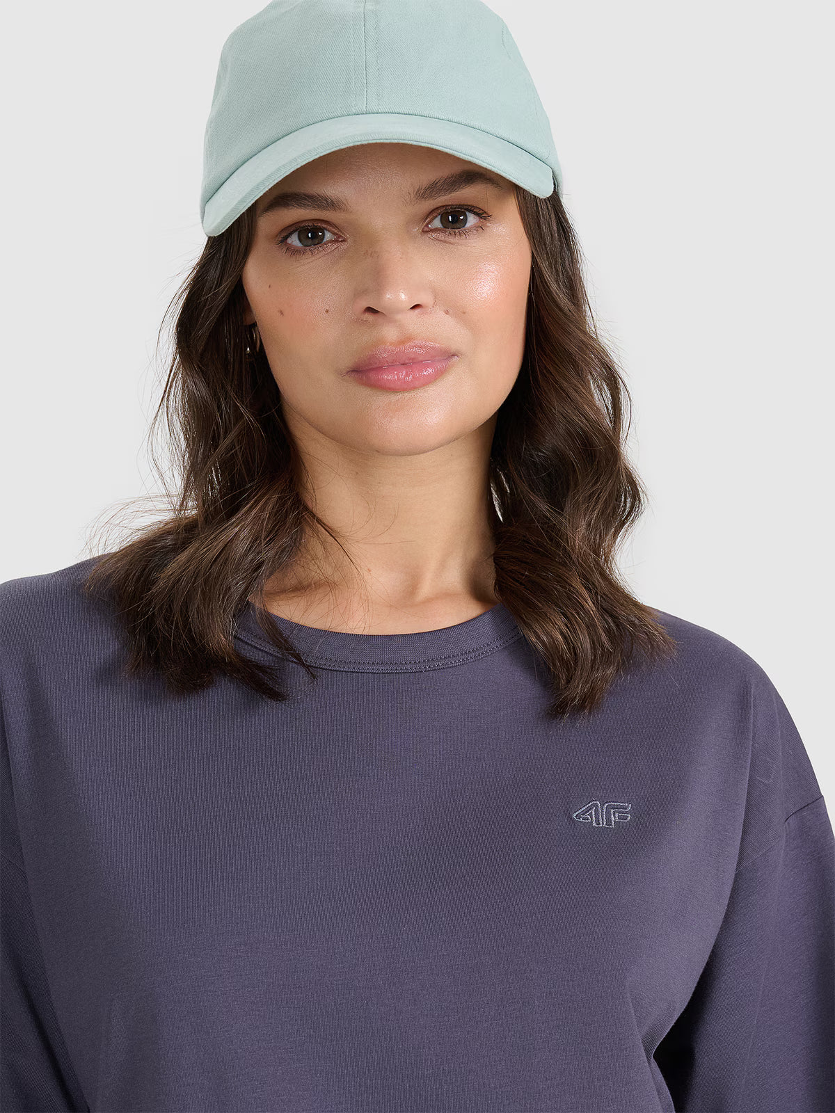 T-shirt oversize gładki uniseks