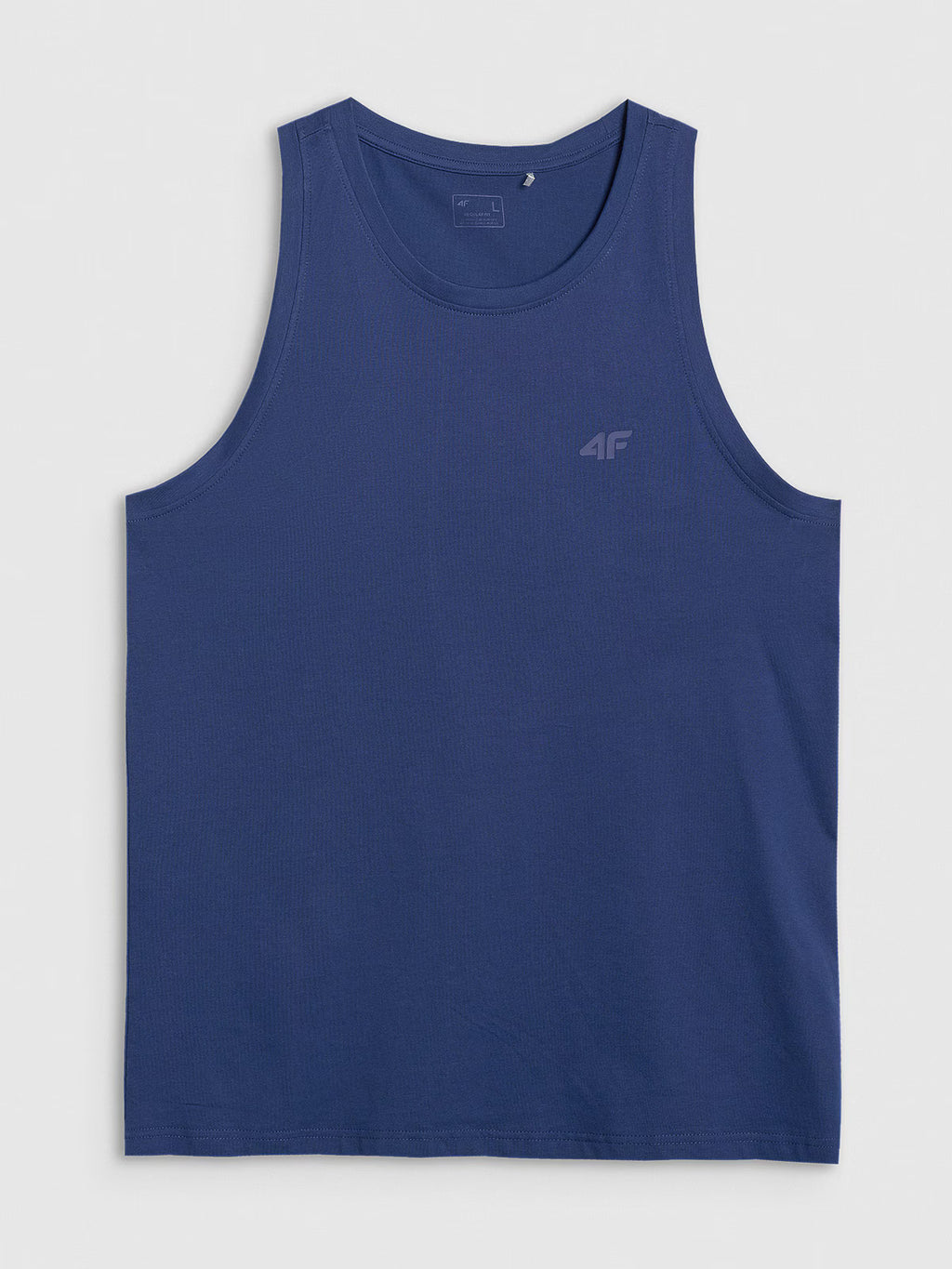 Tank top regular gładki męski