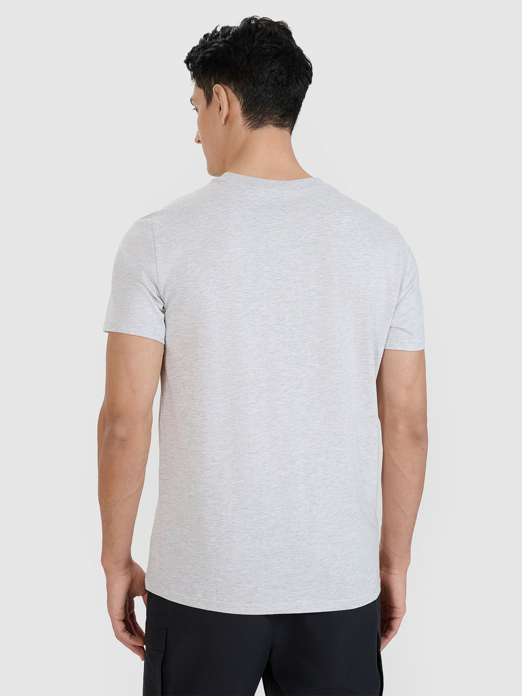 T-shirt regular z nadrukiem męski