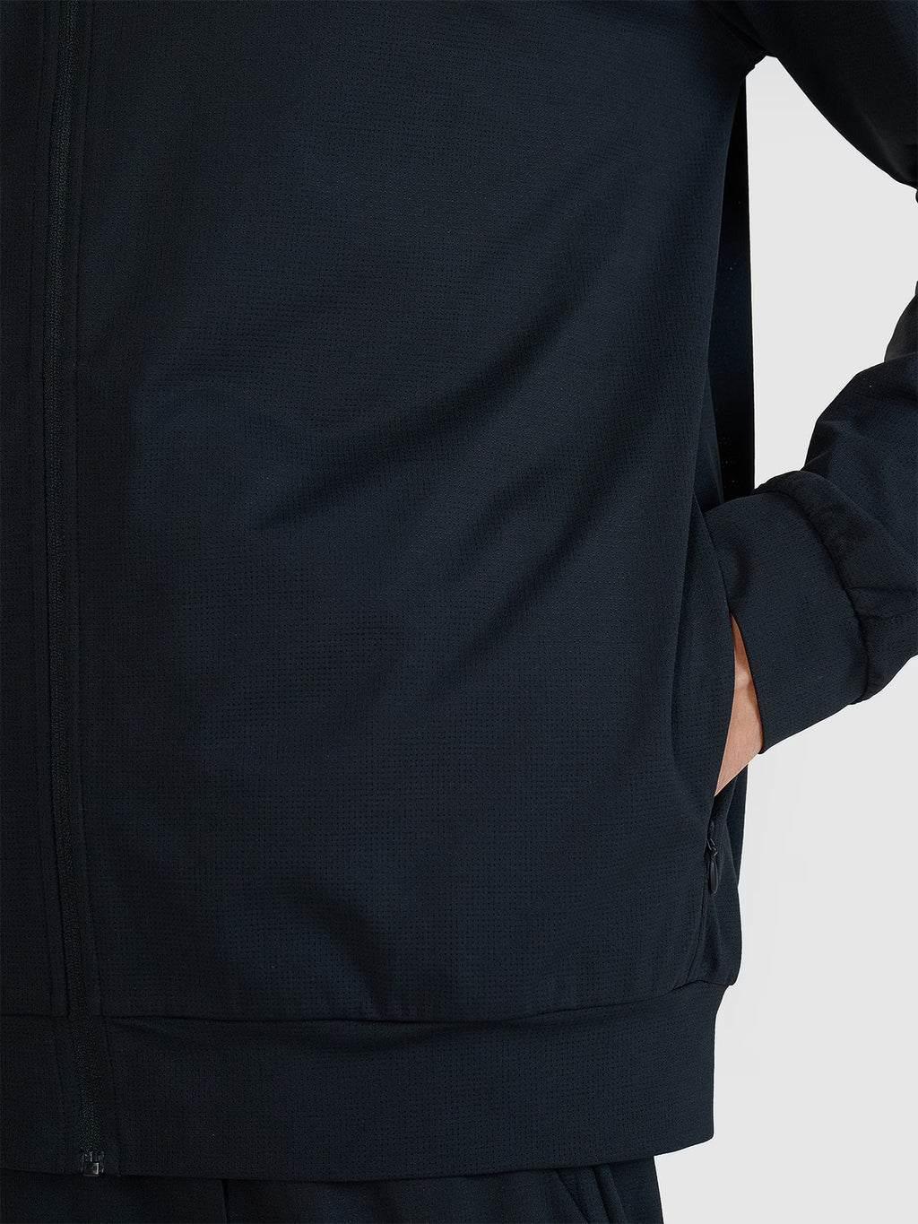 Bluza treningowa rozpinana bez kaptura męska