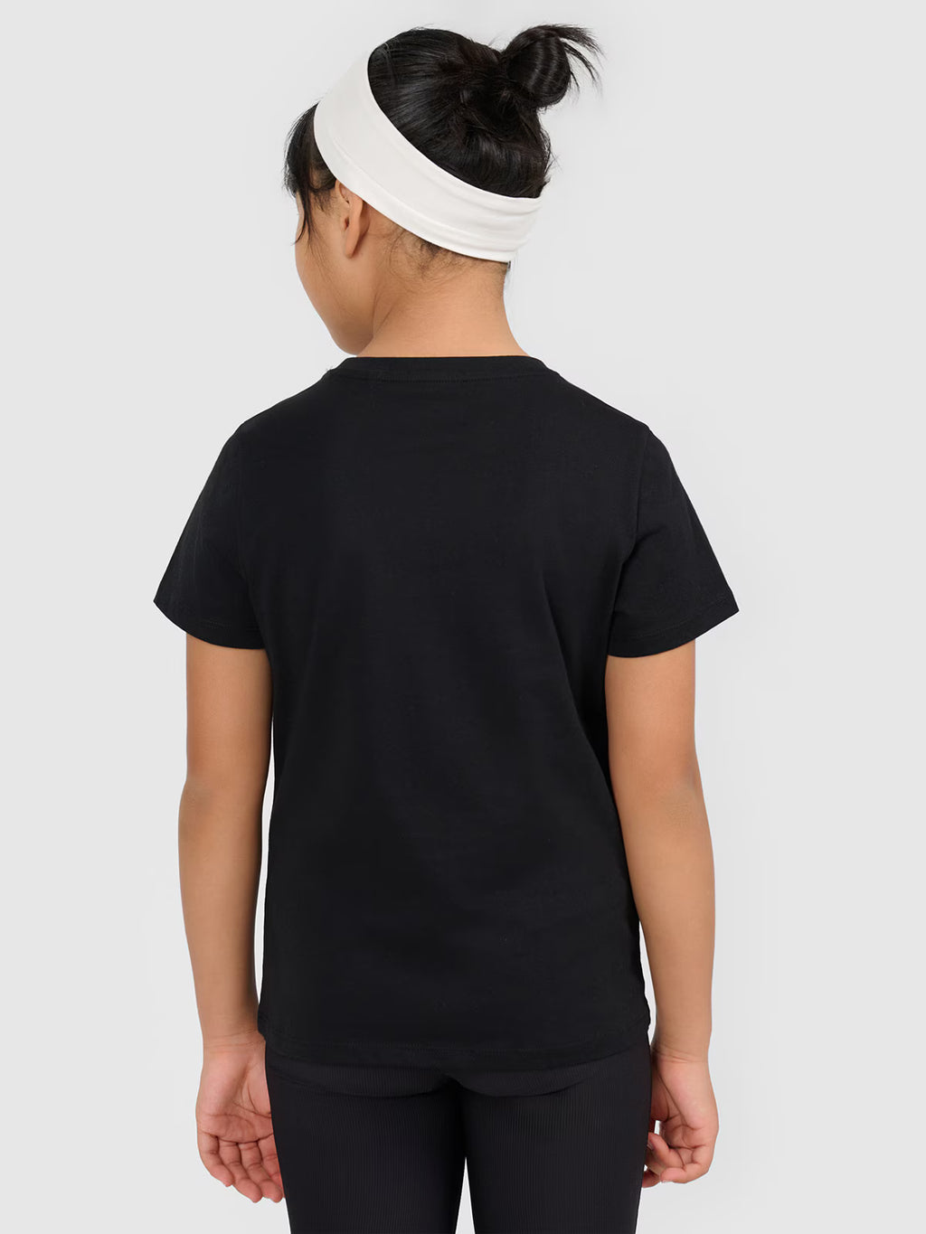 T-shirt oversize z nadrukiem dziewczęcy