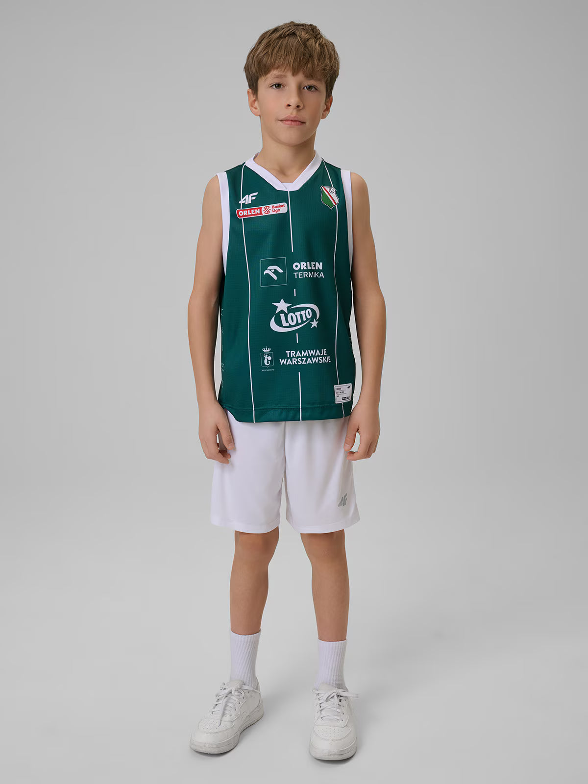 Koszulka meczowa replika domowa z sezonu 2025/26 dziecięca 4F x Legia Warszawa