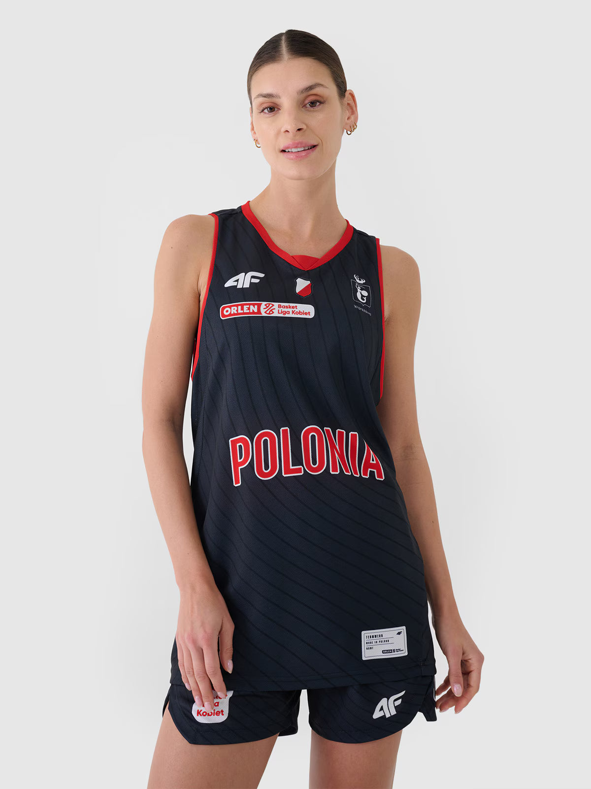 Koszulka meczowa replika wyjazdowa z sezonu 2024/25 damska 4F x Polonia Warszawa