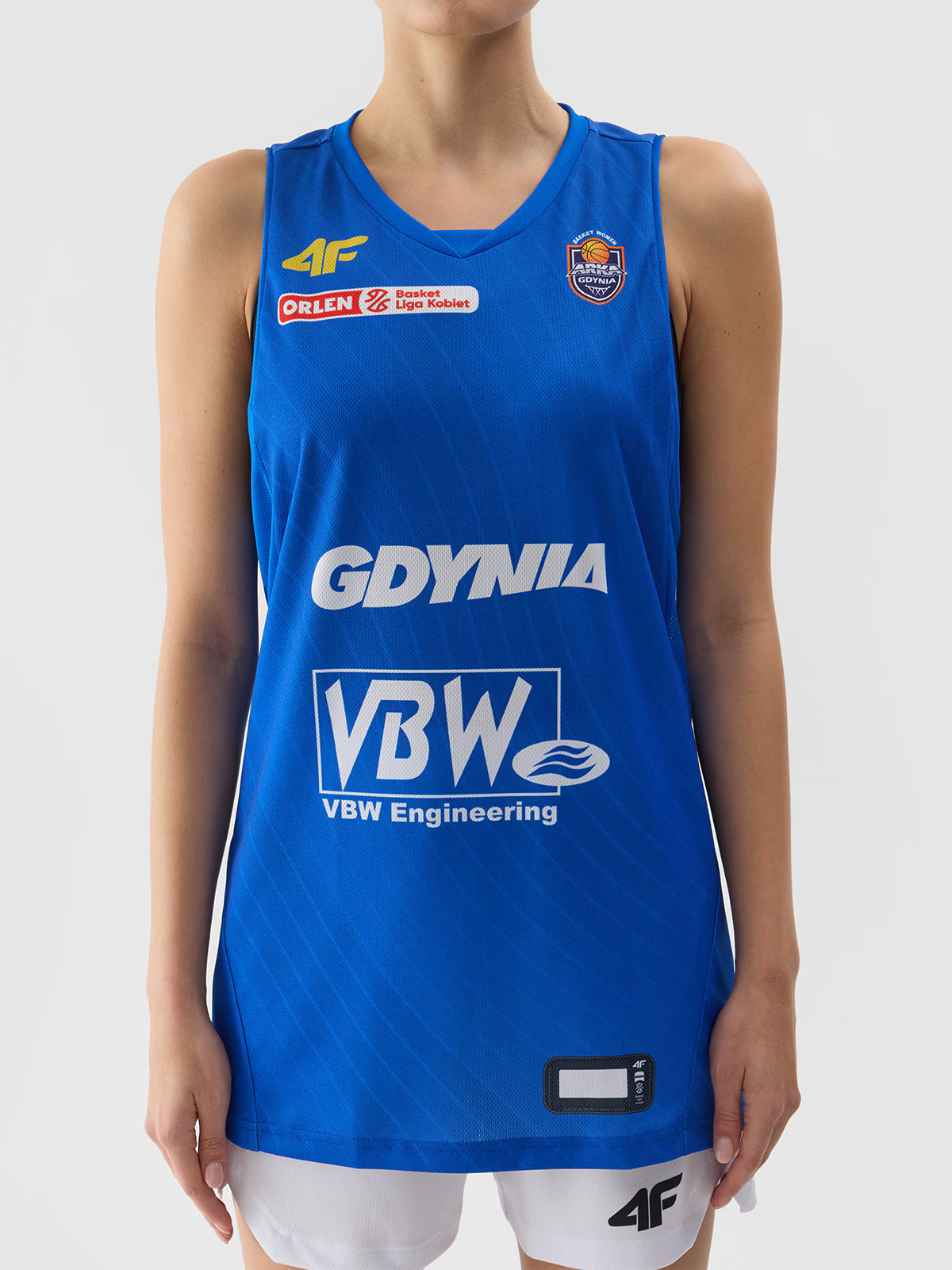 Tank top replika wyjazdowy z sezonu 2023/24 damski 4F x VBW Arka Gdynia