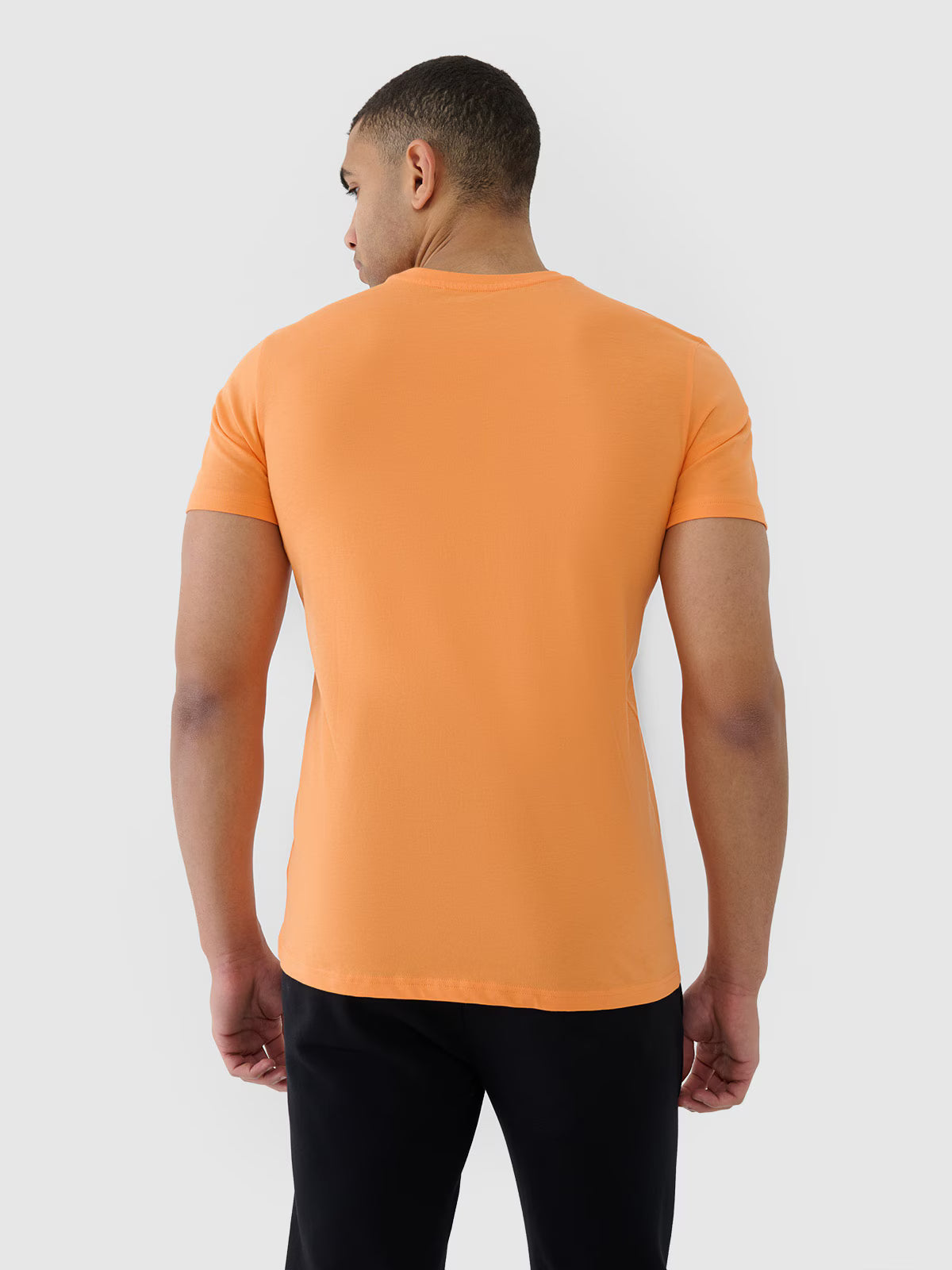 T-shirt regular z nadrukiem męski