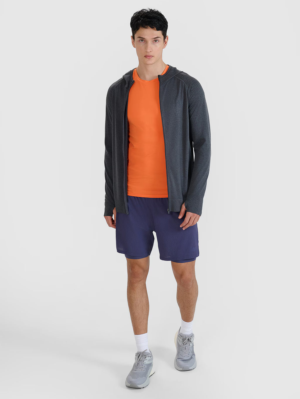 Bluza do biegania w terenie szybkoschnąca męska