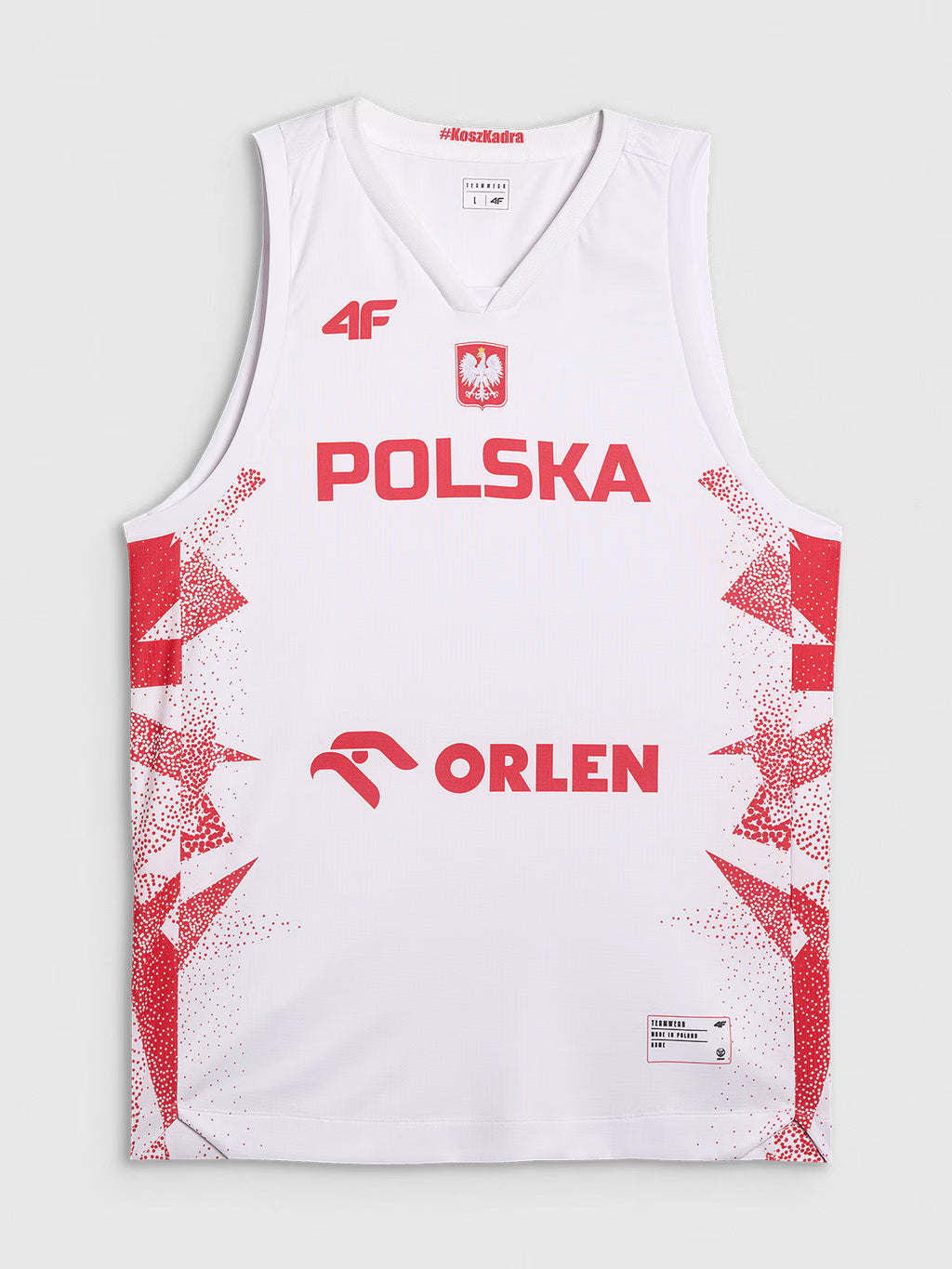 Koszulka reprezentacyjna z możliwością personalizacji męska 4F x PZKOSZ