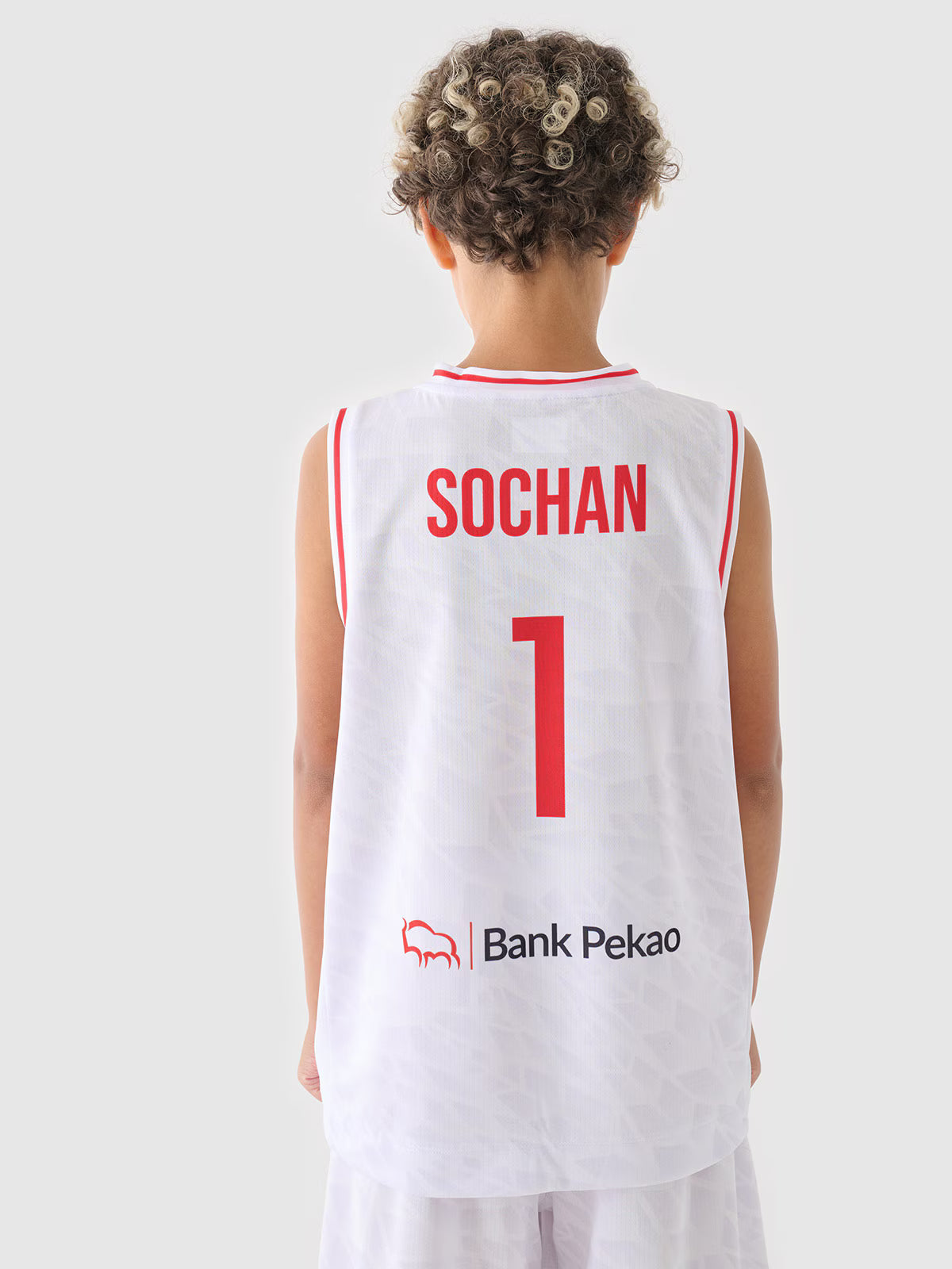 Koszulka reprezentacyjna dziecięca 4F x PZKOSZ 2024 - SOCHAN