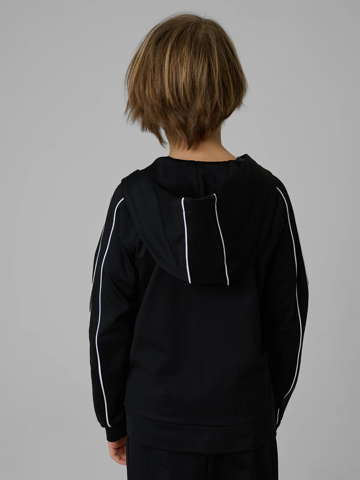Bluza sportowa regular z kapturem chłopięca