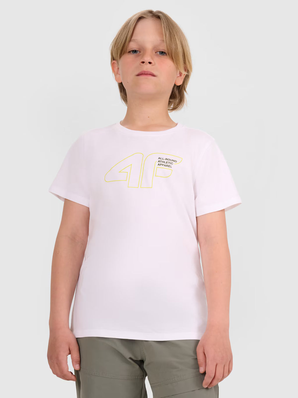 T-shirt regular z nadrukiem chłopięcy