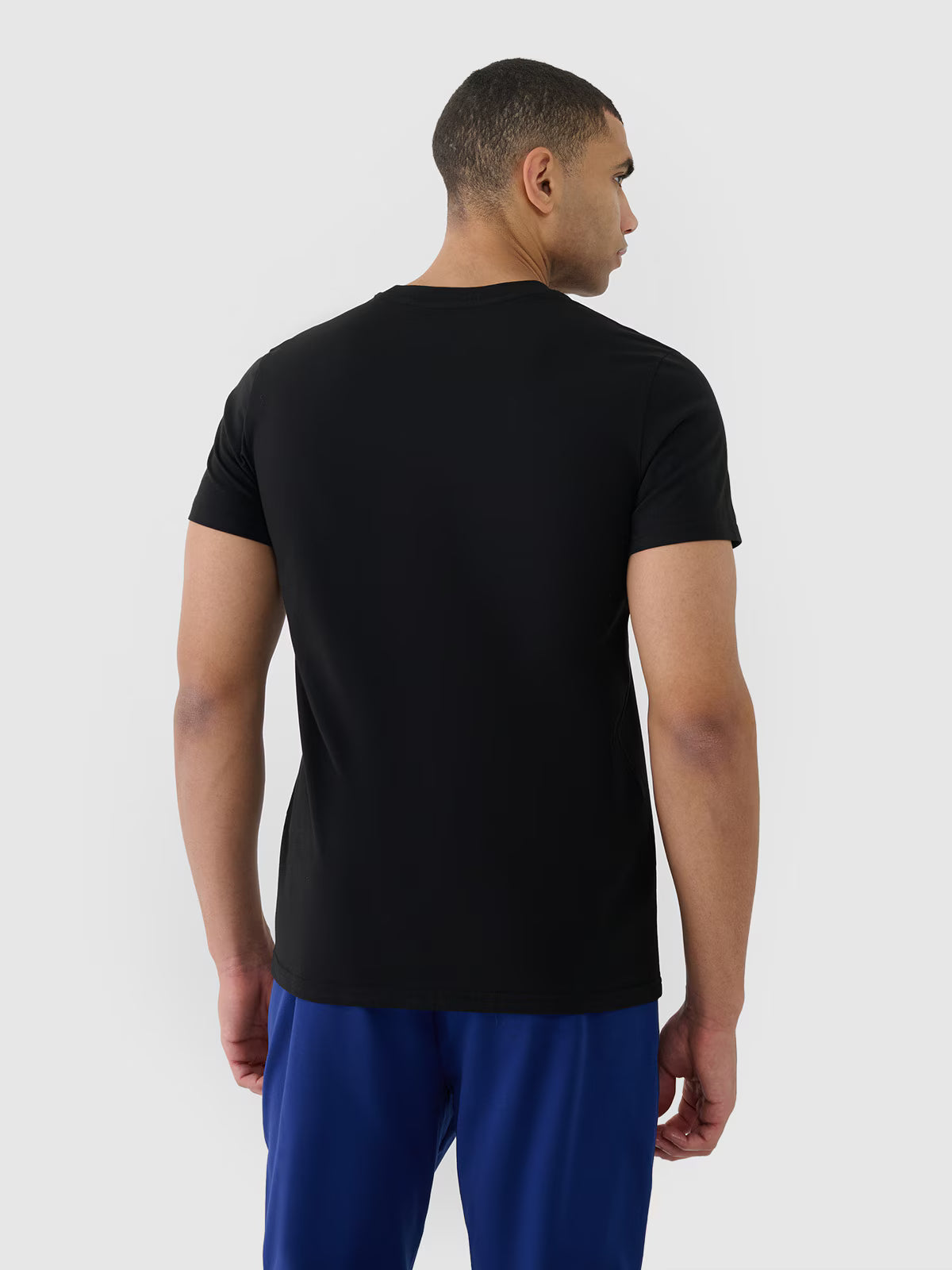 T-shirt regular z nadrukiem męski