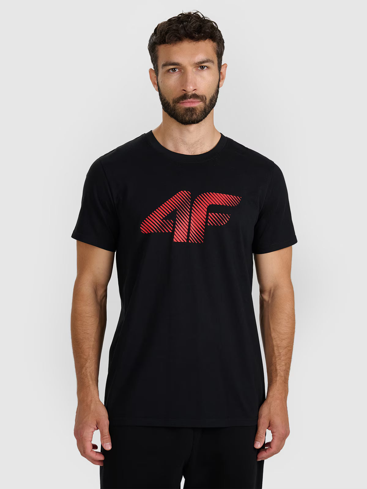 T-shirt regular z nadrukiem męski