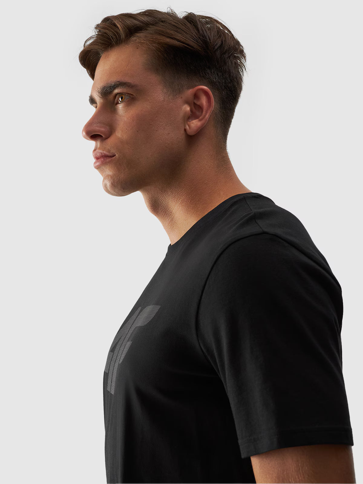 T-shirt regular z nadrukiem męski