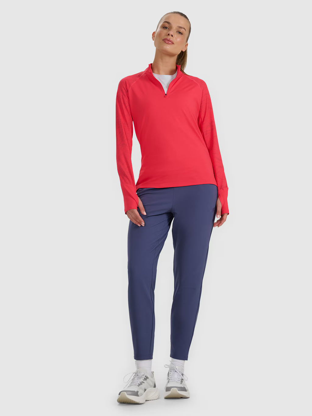 Bluza do biegania regular szybkoschnąca damska