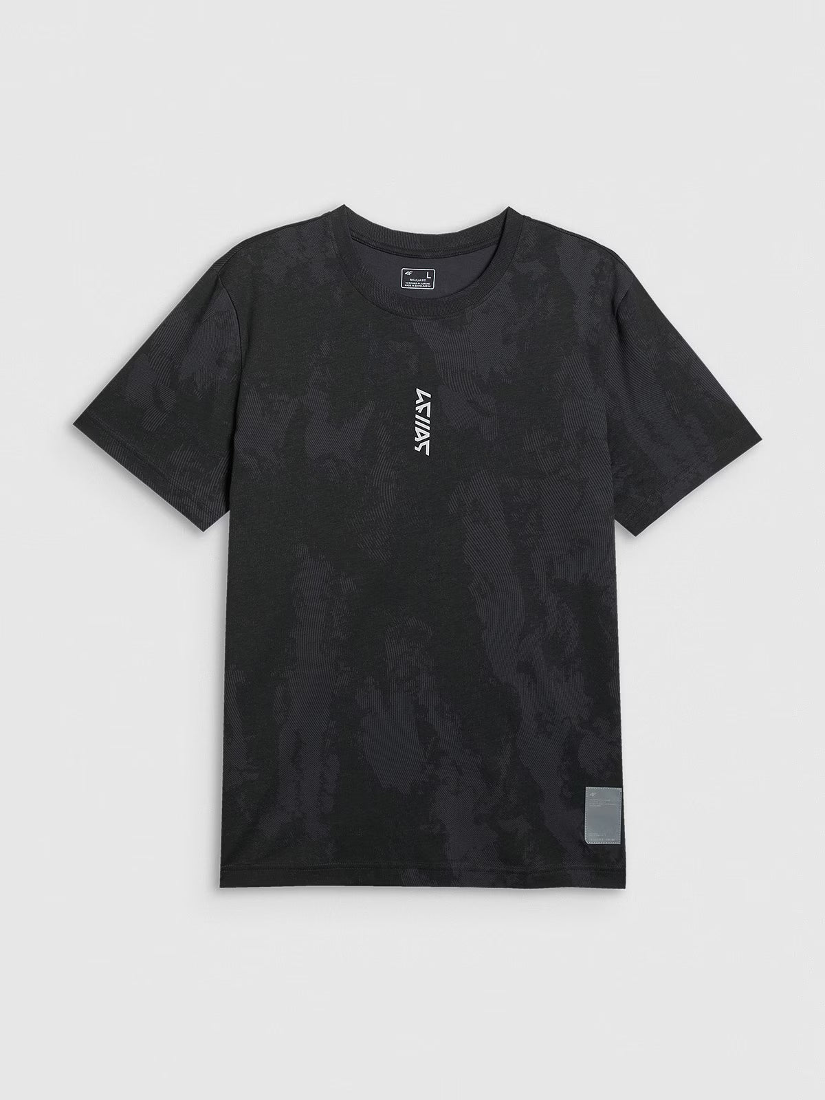 T-shirt regular z nadrukiem męski
