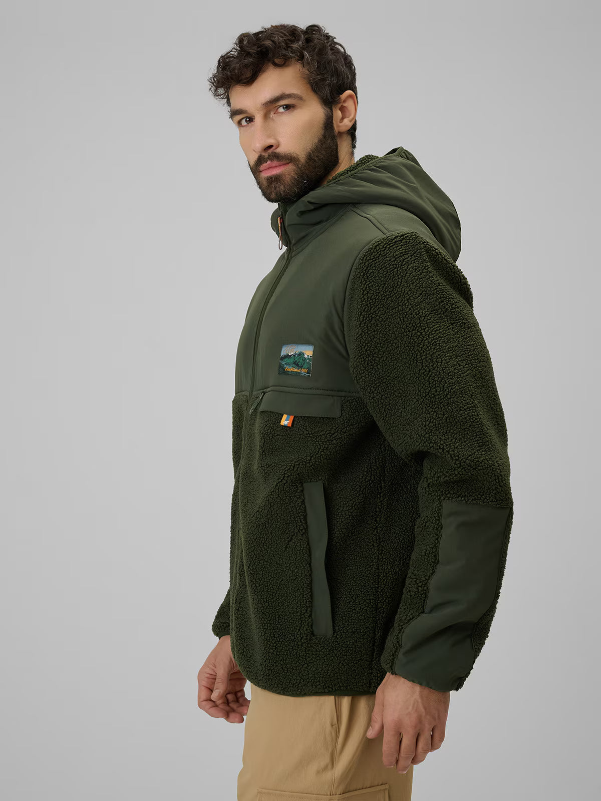 Polar sherpa regular z kapturem męski