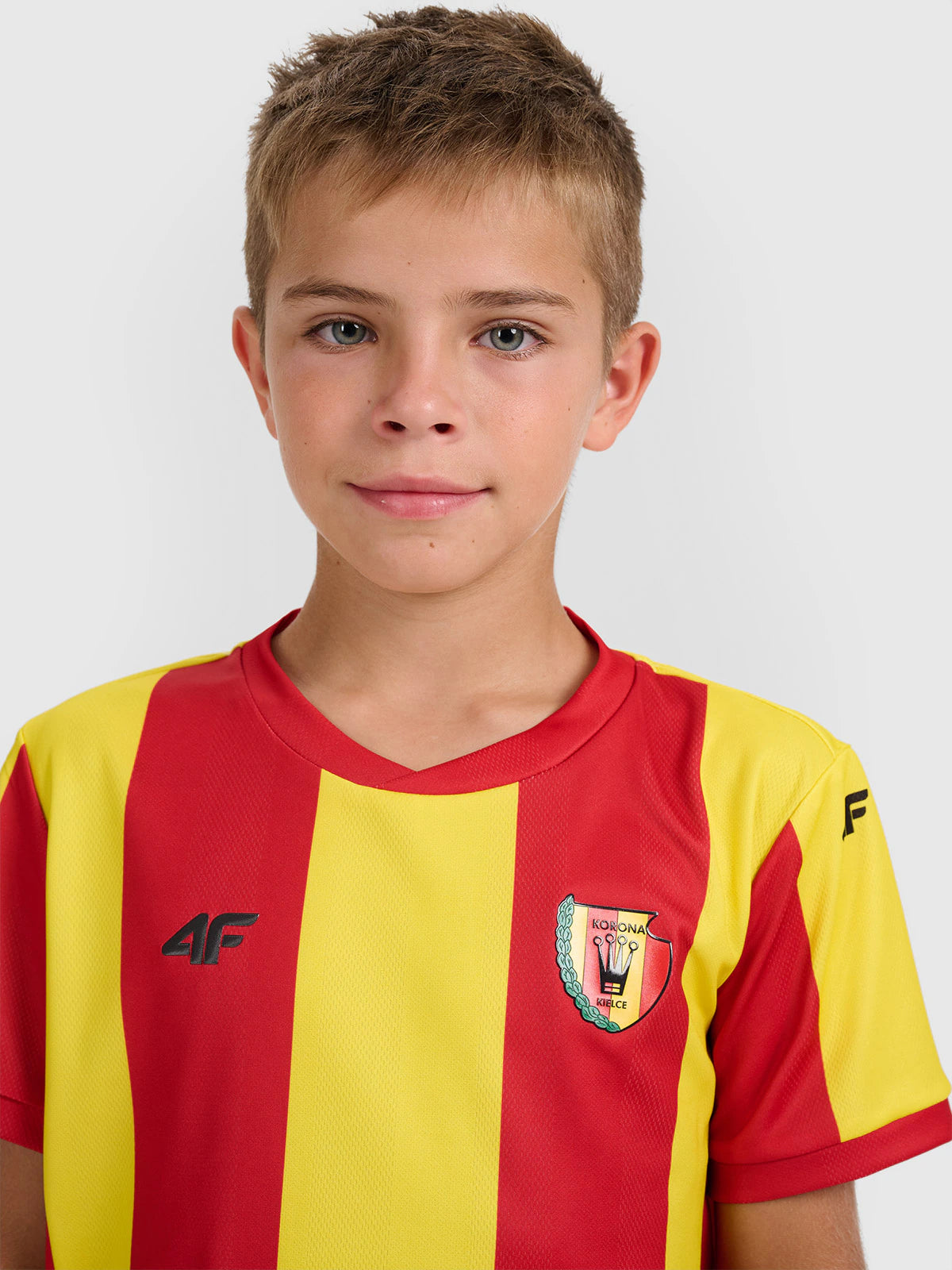Koszulka klubowa domowa z sezonu 2025/26 dziecięca 4F x Korona Kielce