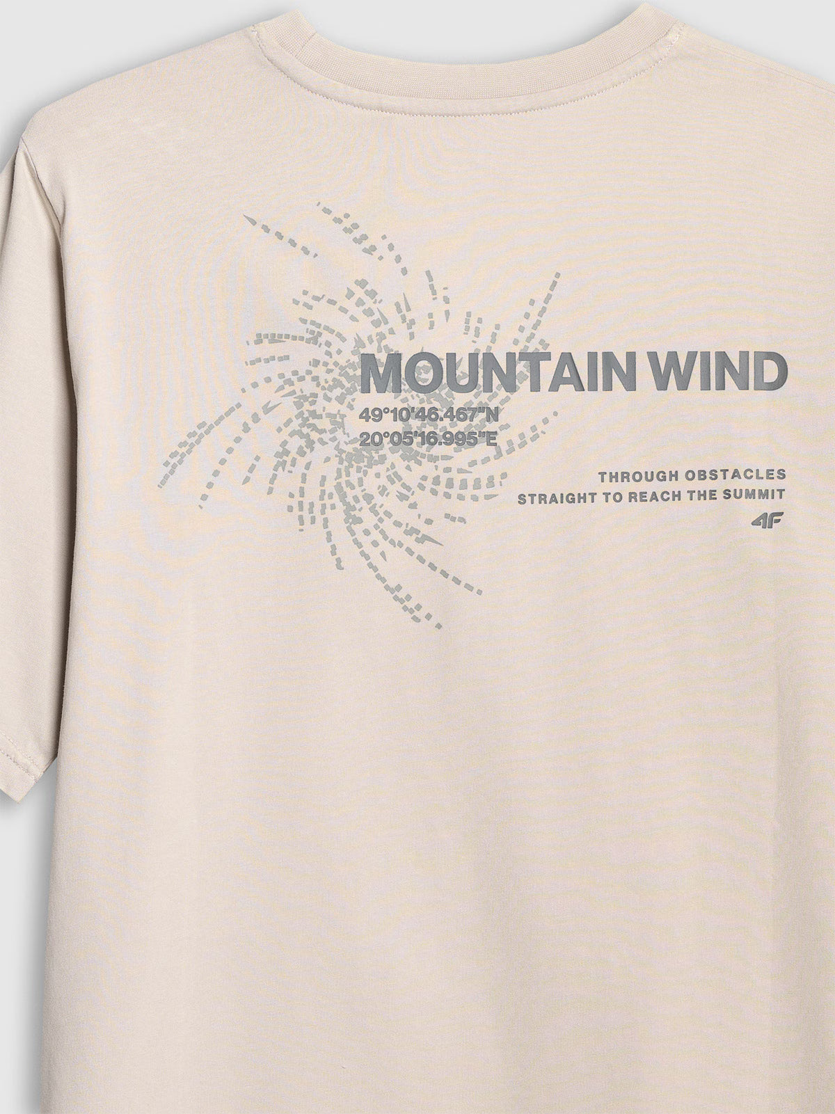 T-shirt oversize z nadrukiem chłopięcy