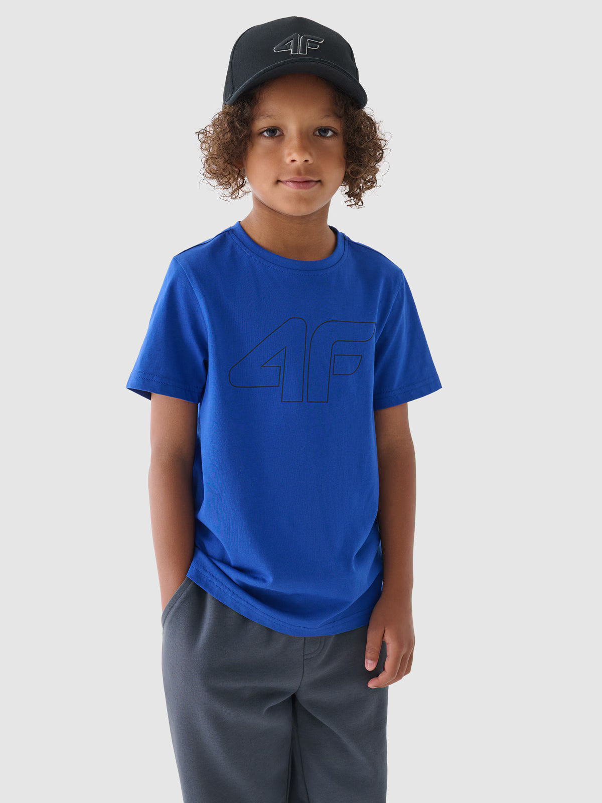 T-shirt z nadrukiem chłopięcy