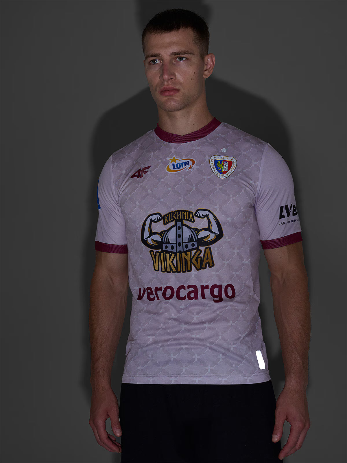 Trzecia koszulka klubowa z sezonu 2024/25 męska 4F x Piast Gliwice