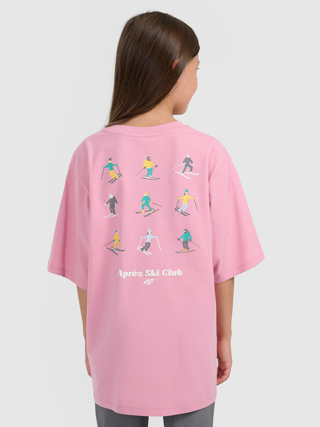T-shirt regular z nadrukiem dziewczęcy