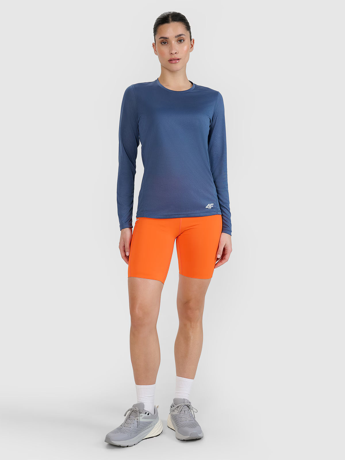 Longsleeve do biegania szybkoschnący damski