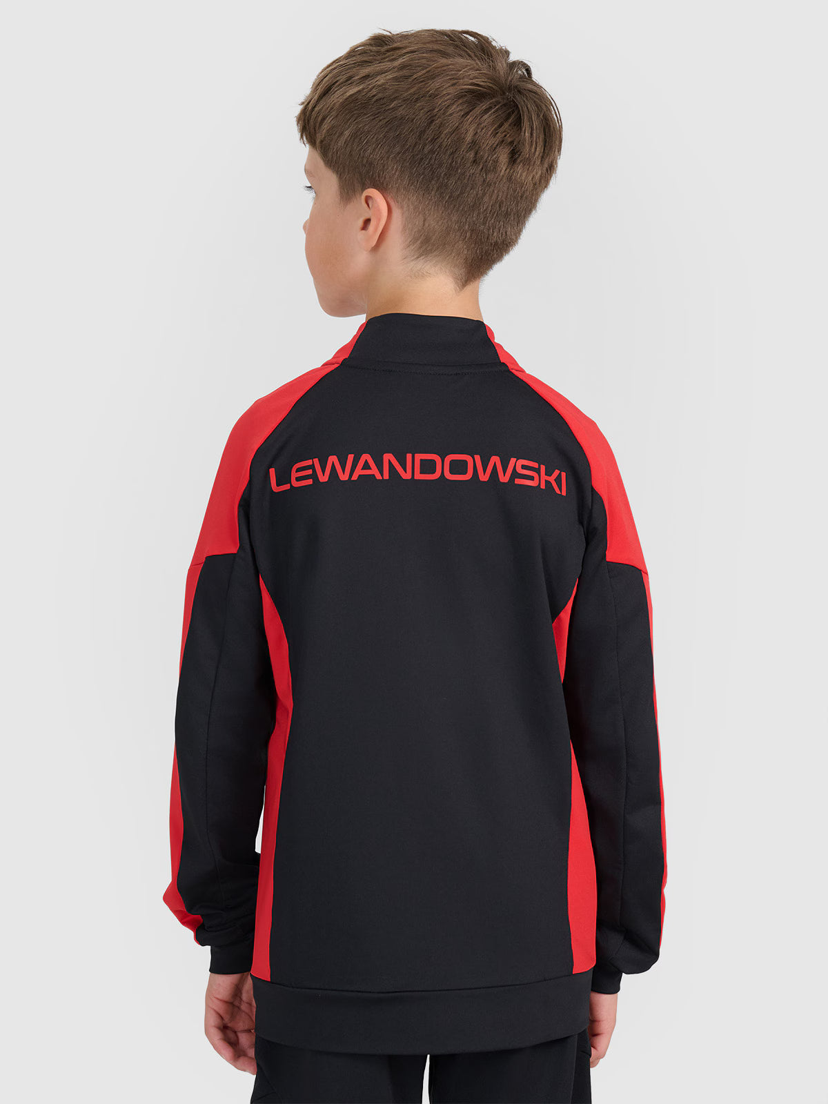 Bluza sportowa rozpinana bez kaptura dziecięca 4F JUNIOR x Robert Lewandowski