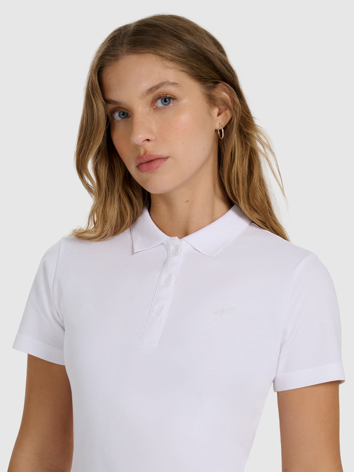 Koszulka polo slim damska