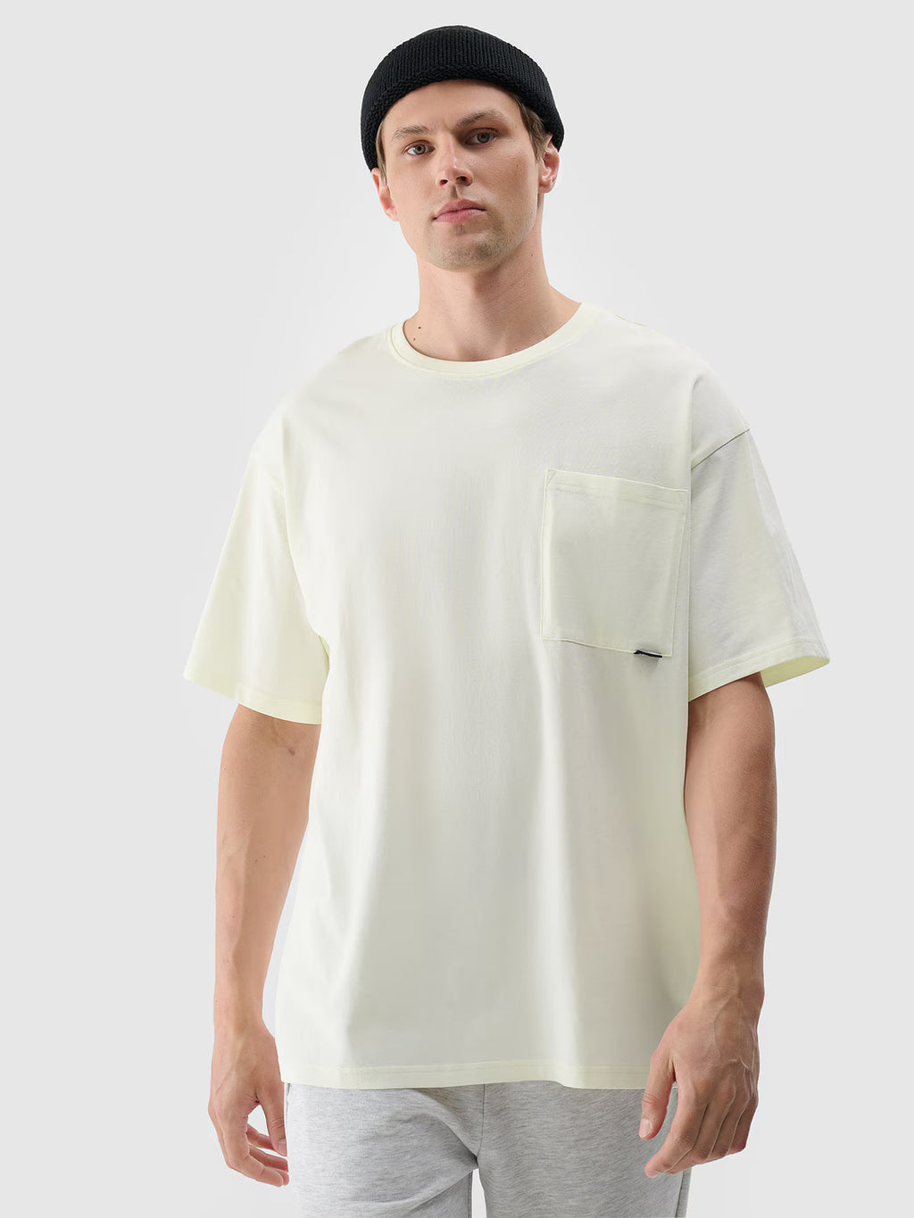 T-shirt oversize gładki uniseks