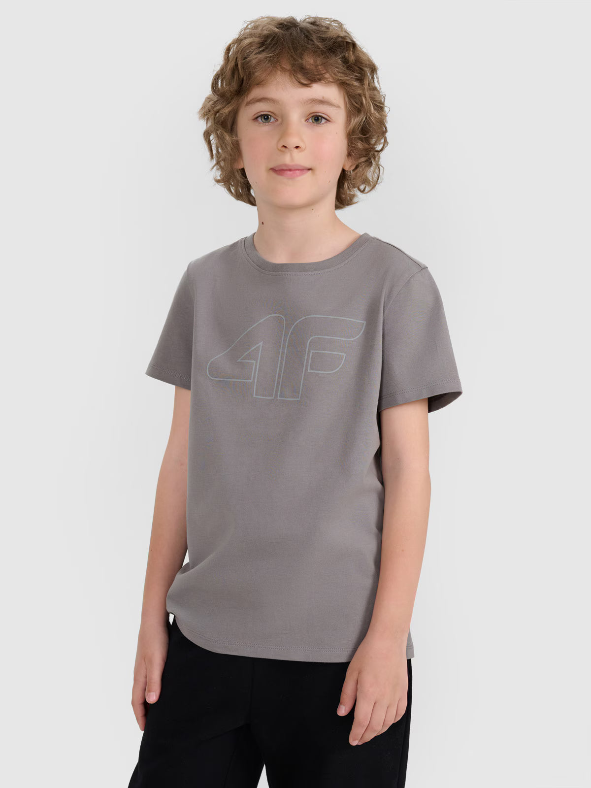 T-shirt regular z nadrukiem chłopięcy