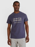 T-shirt regular z nadrukiem męski