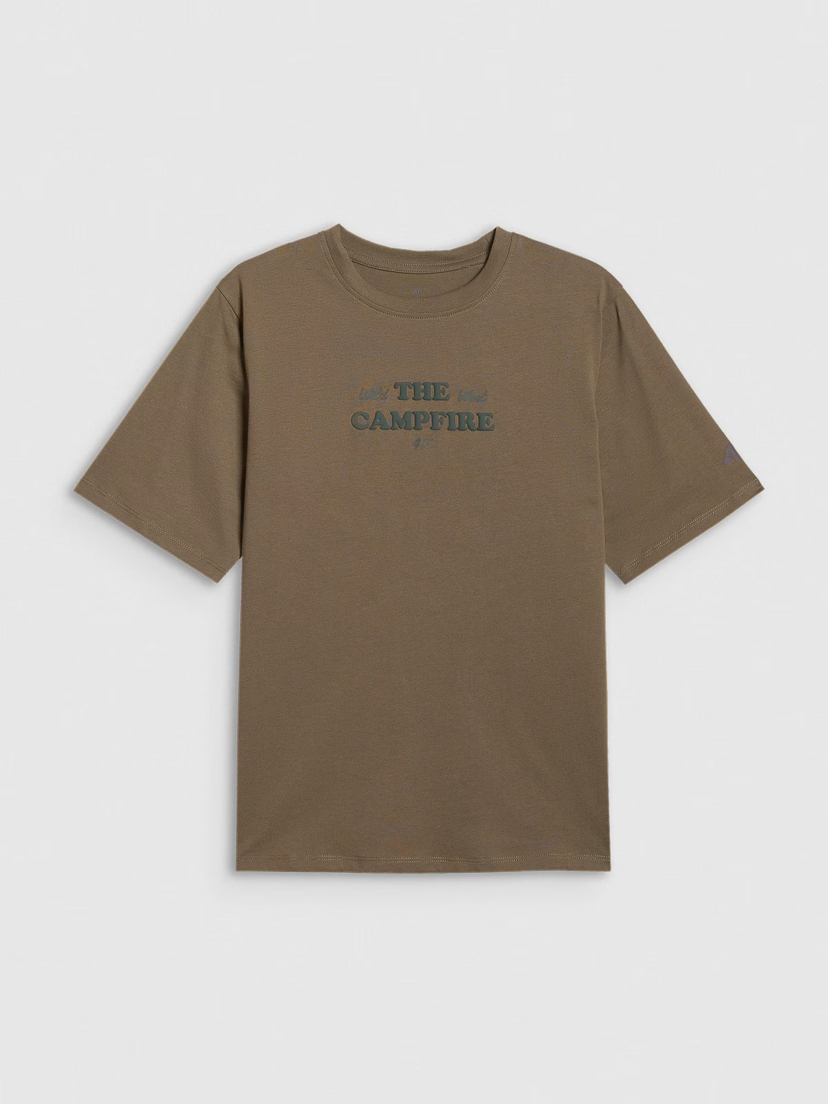 T-shirt loose z nadrukiem chłopięcy