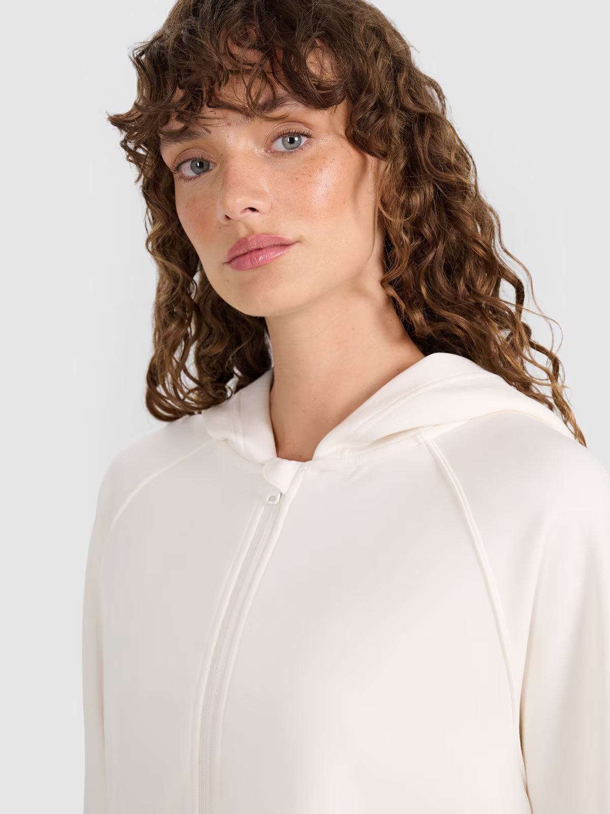 Bluza dresowa rozpinana z modalem damska