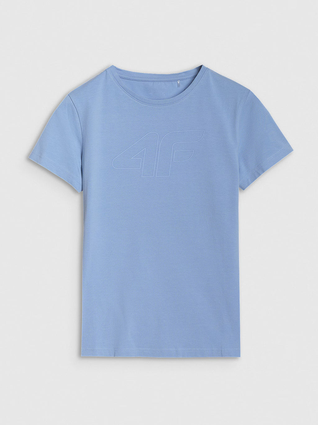 T-shirt slim z nadrukiem damski