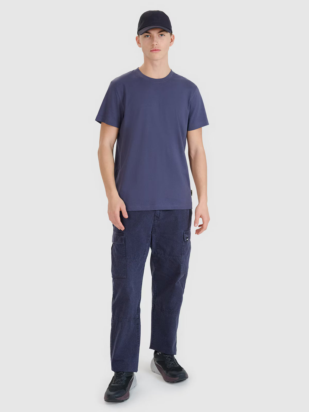 T-shirt regular z nadrukiem męski