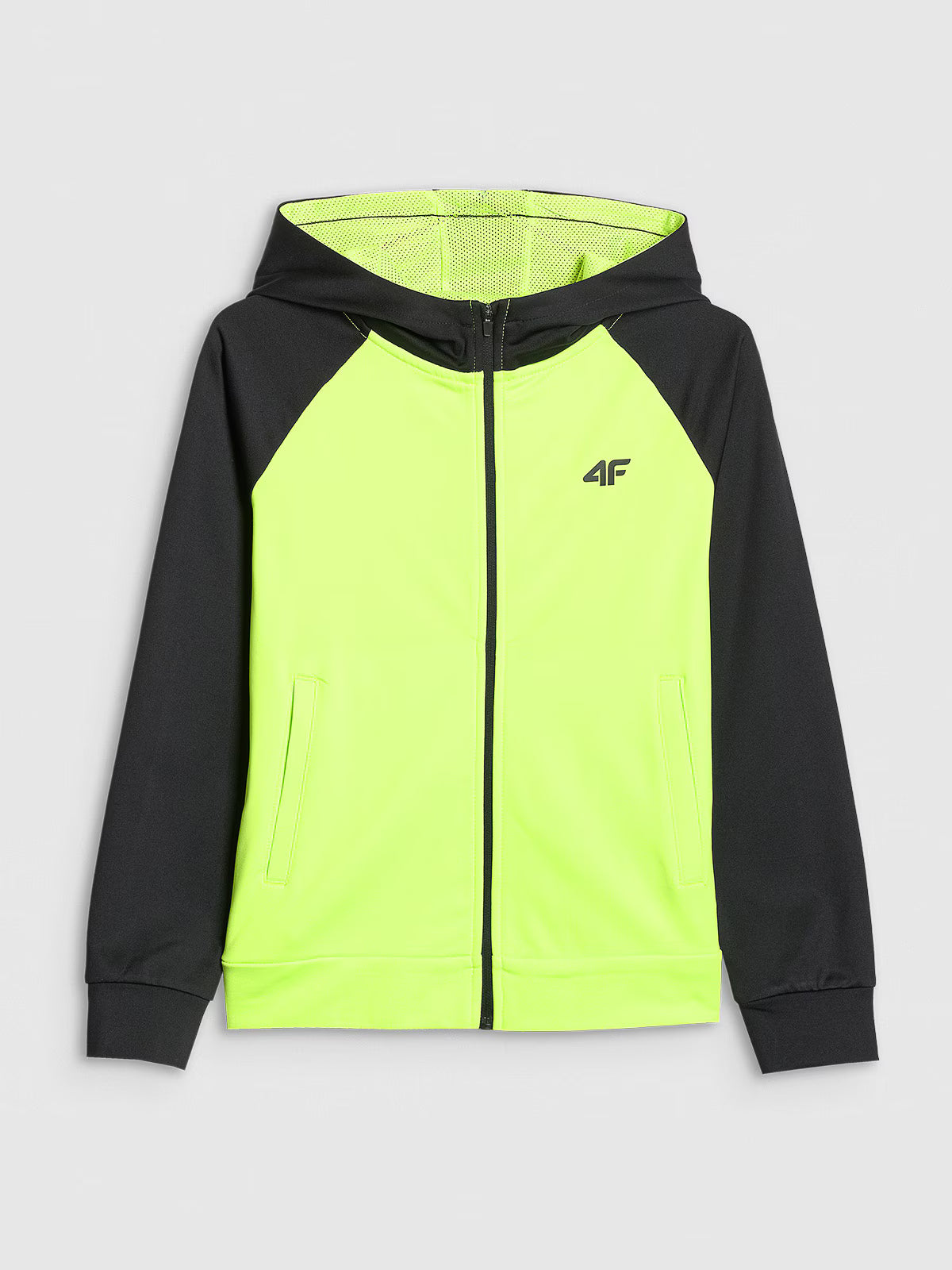 Bluza sportowa rozpinana z kapturem chłopięca
