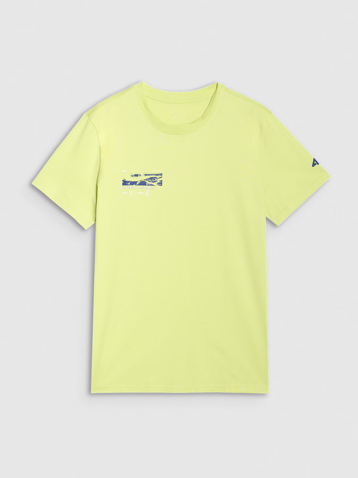 T-shirt regular z nadrukiem męski
