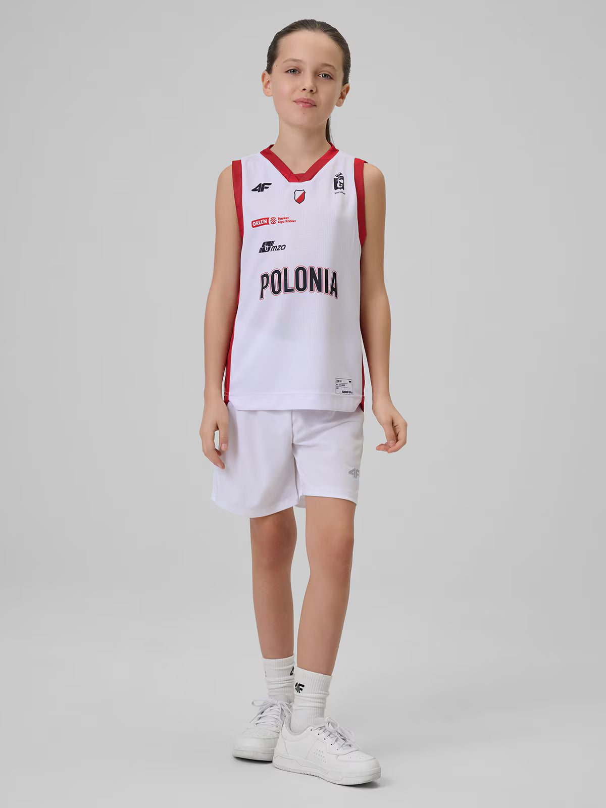 Koszulka meczowa replika domowa z sezonu 2025/26 dziecięca 4F x Polonia Warszawa