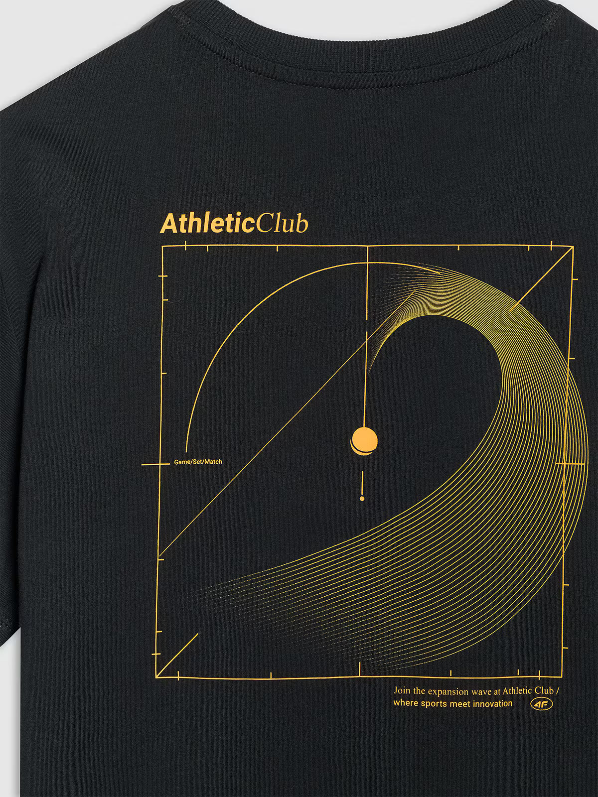 T-shirt regular z nadrukiem męski