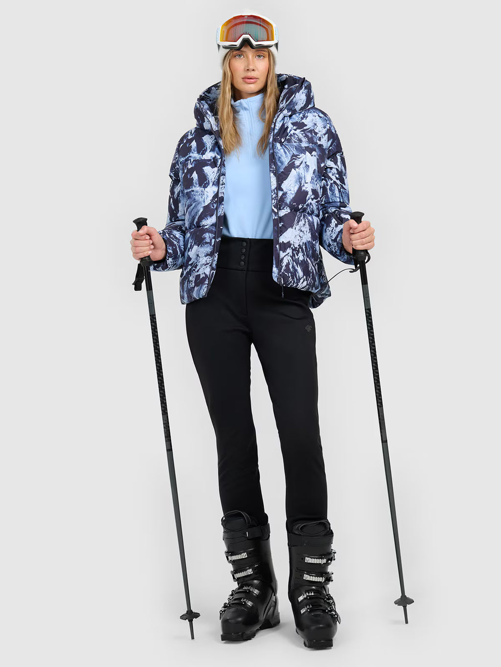 Spodnie narciarskie softshell membrana 5000 damskie