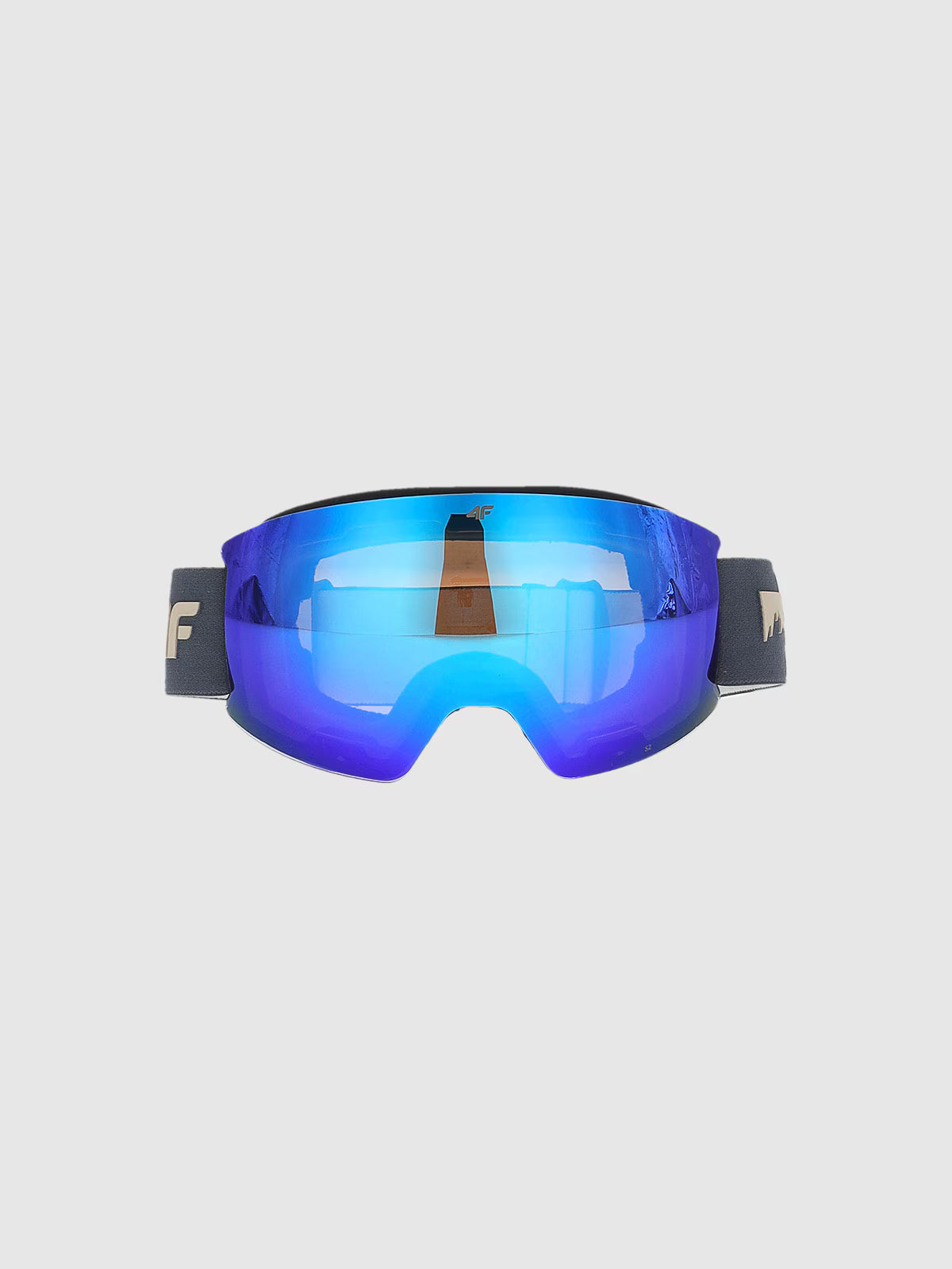 Gogle snowboardowe z multibarwną powłoką uniseks
