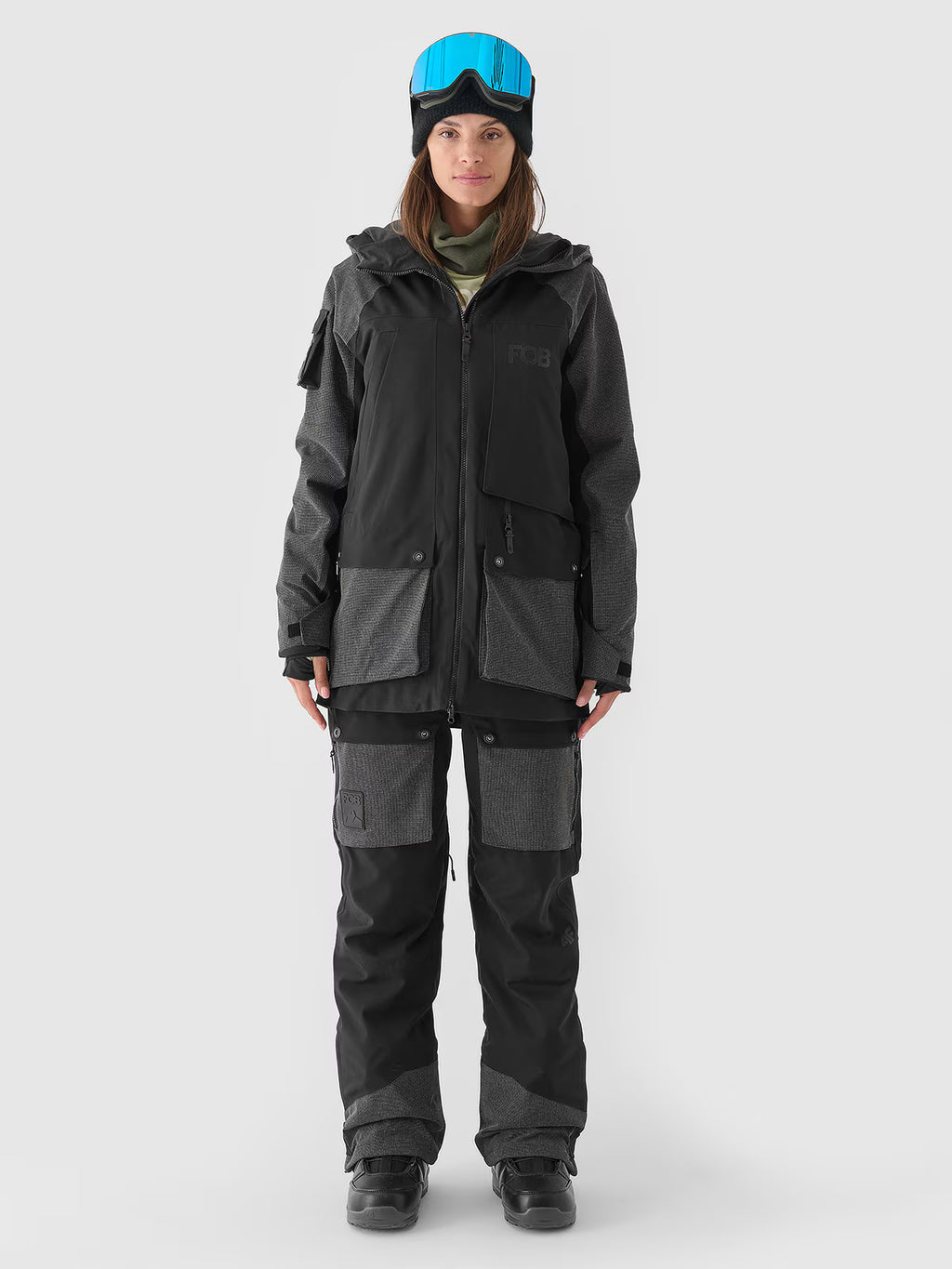 Kurtka snowboardowa membrana 10000 damska