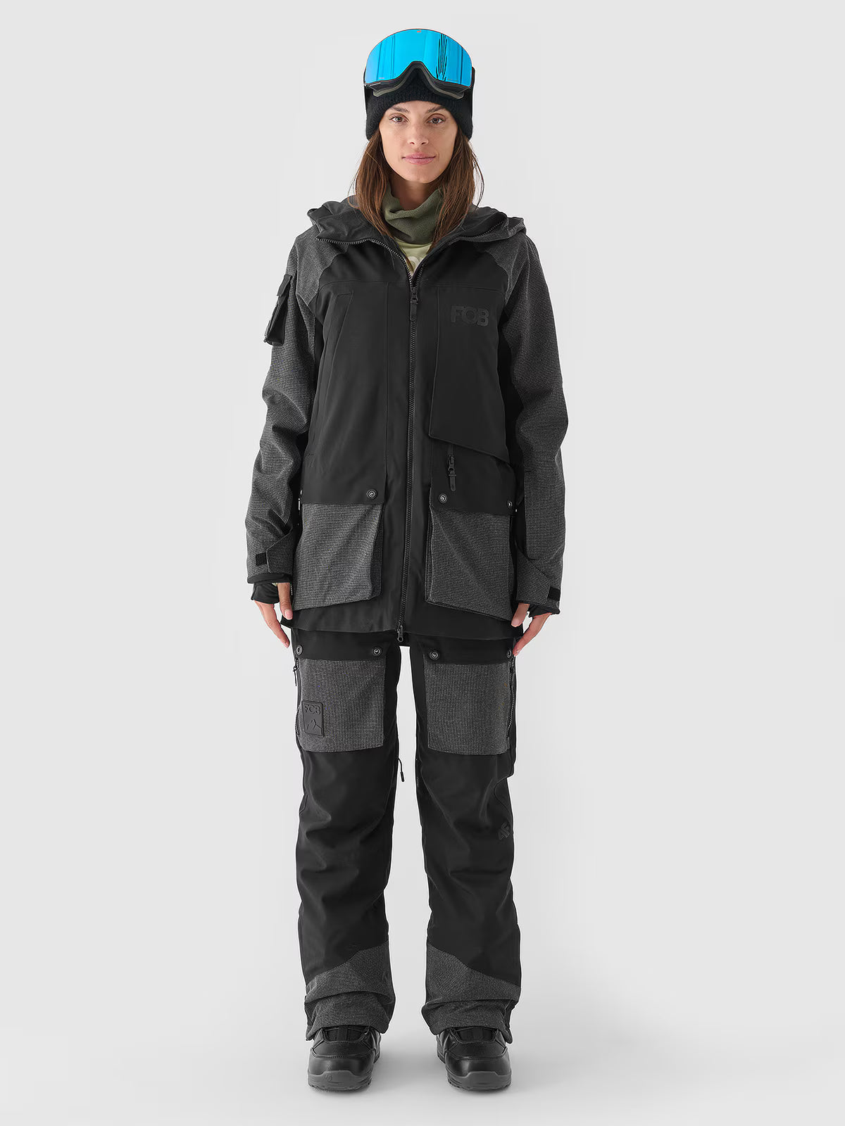 Kurtka snowboardowa membrana 10000 damska