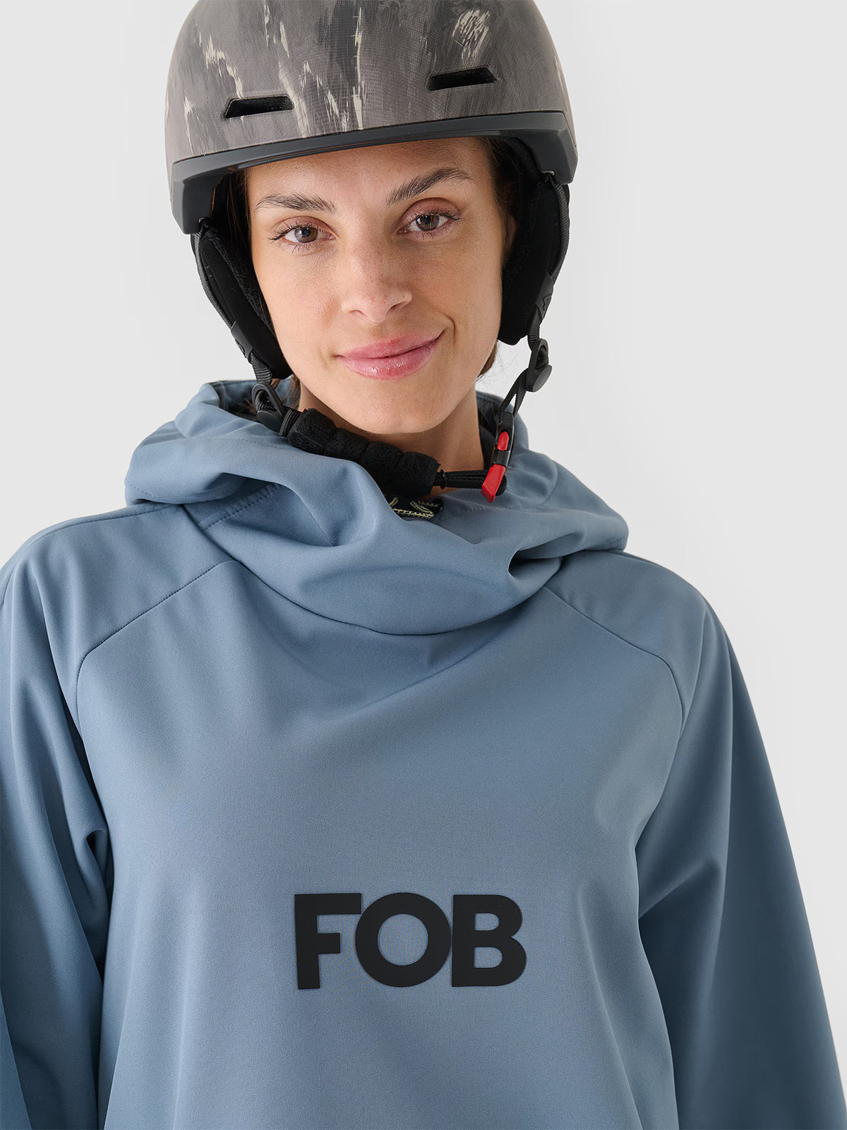Bluza snowboardowa z softshellu membrana 5000 damska