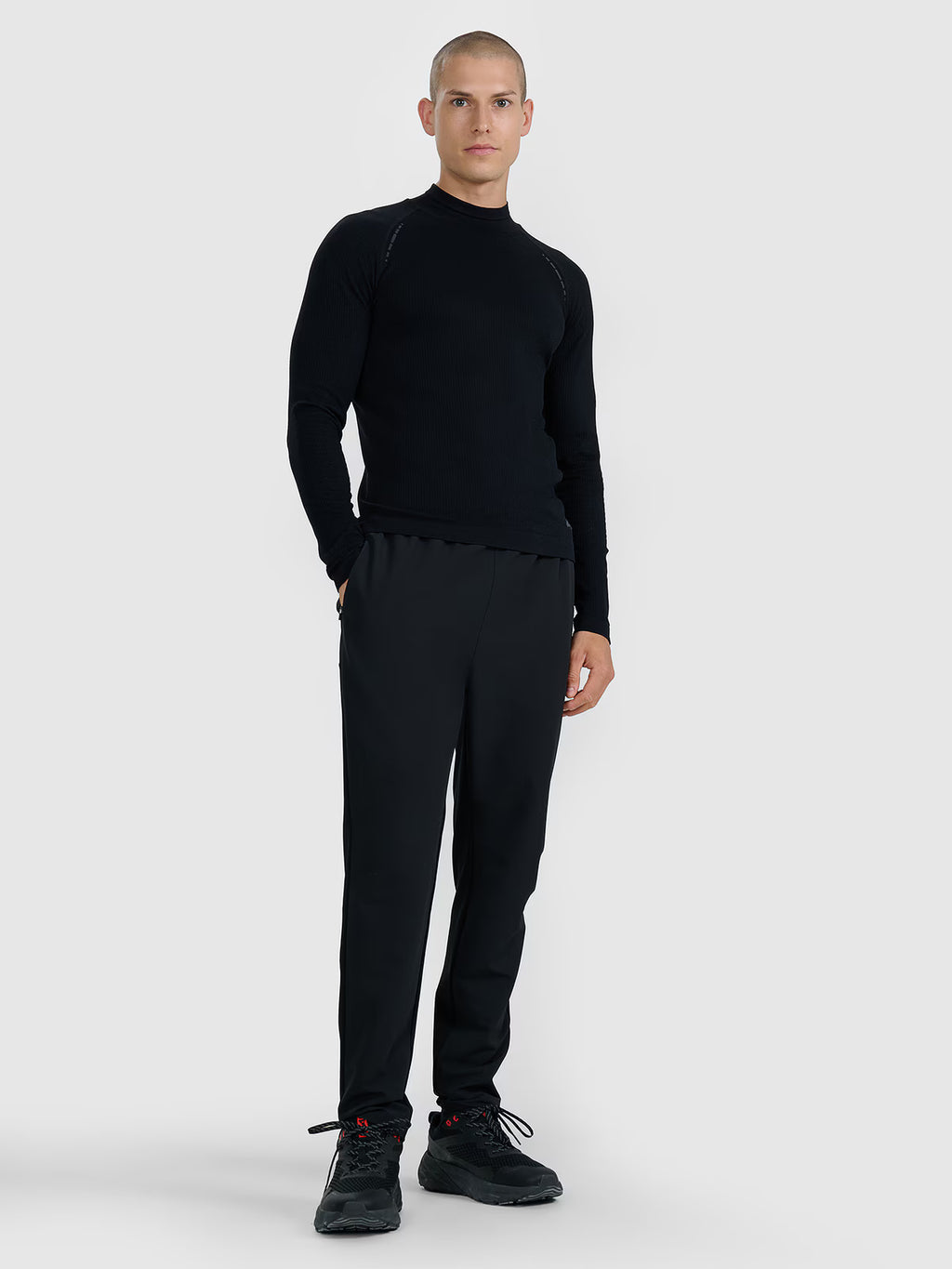 Longsleeve do biegania w terenie szybkoschnący męski