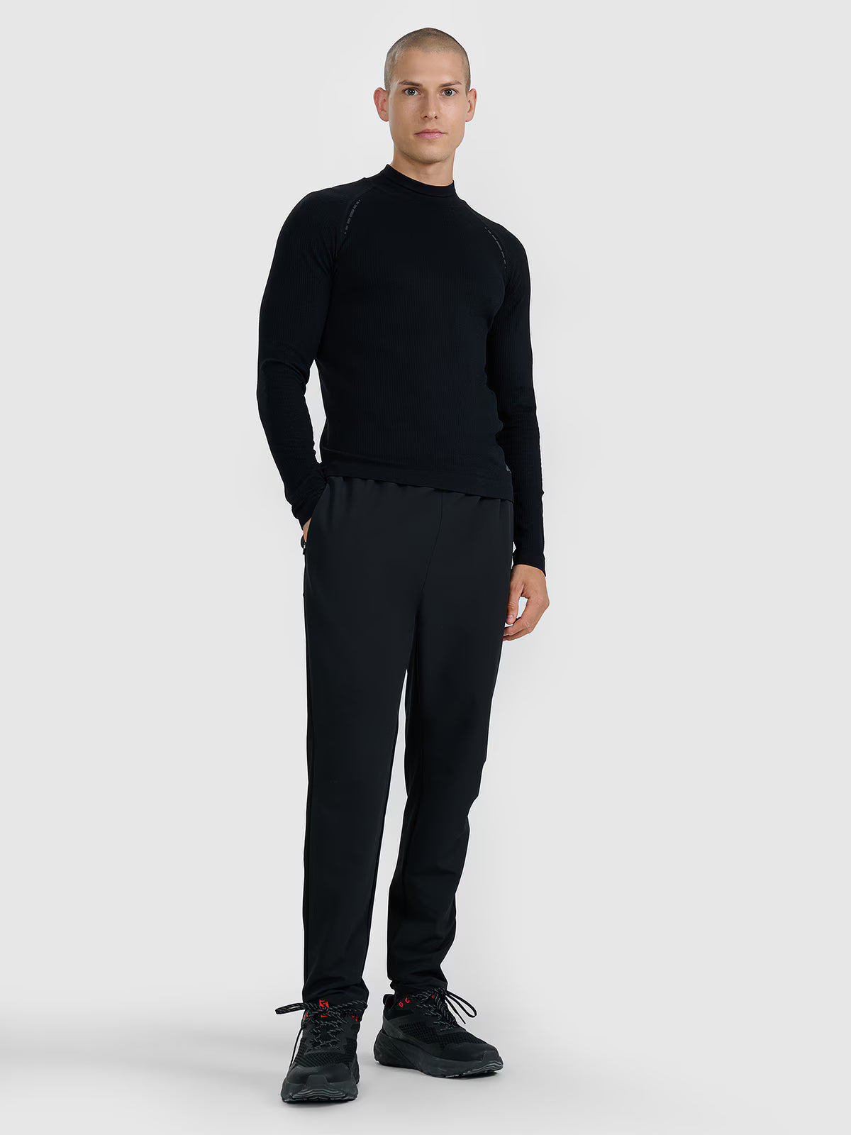 Longsleeve do biegania w terenie szybkoschnący męski