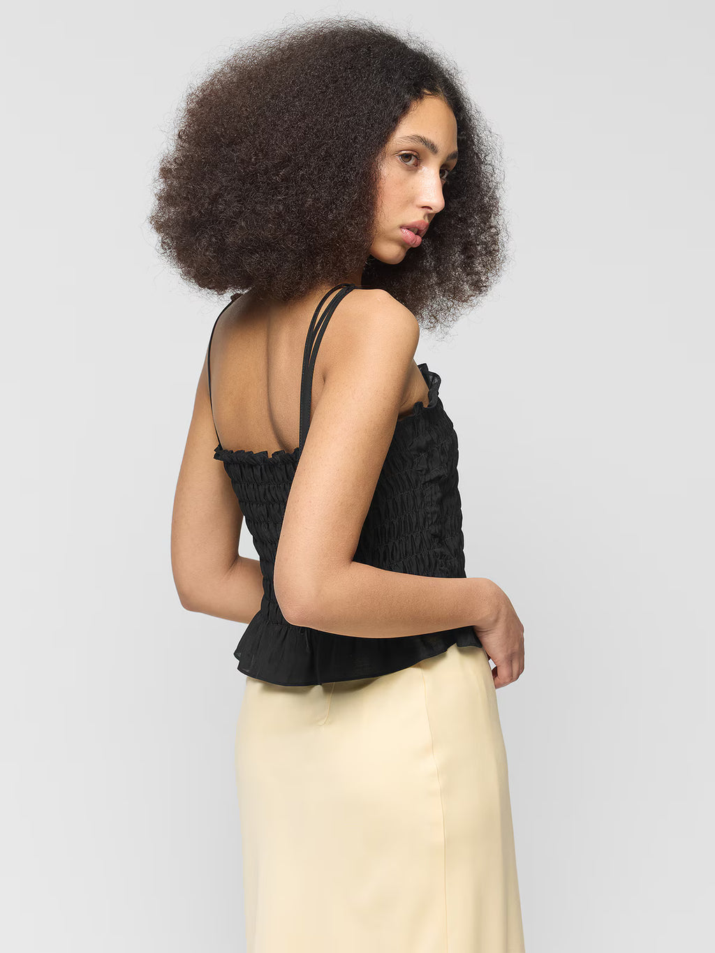 Crop top z lyocellem damski Outhorn