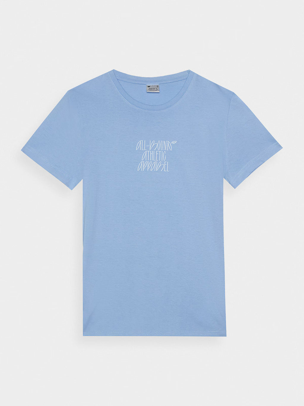 T-shirt slim z nadrukiem damski